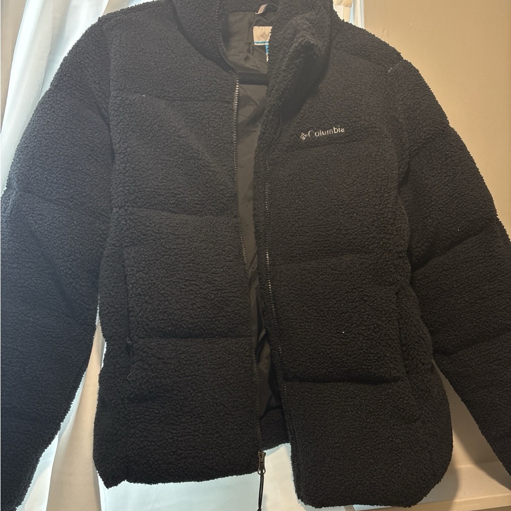 Columbia Women Black Fleece Jacket